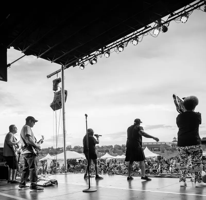 Festival stage
